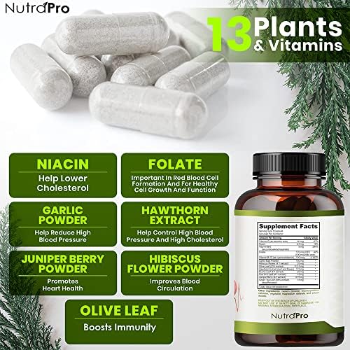 Suplemento para la Salud Cardiovascular - Apoyo Natural a la Presión Arterial y Circulación Saludable con Bayas de Espino y Hibisco. Vitaminas para - imagen 4