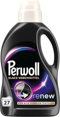 Detergente Perwoll Black (1 x 27 Lavados) | Suave y Eficaz para Ropa Oscura | Renueva Colores y Fibras | Tecnología Triple-Renovación - imagen 1