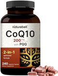NatureBell CoQ10 200mg con PQQ, 240 Cápsulas Veganas | Alta Absorción Estable – Soporte Antioxidante para el Corazón y Energía – Suplemento Extra - imagen 1