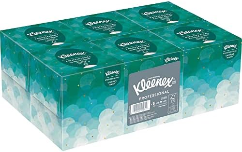 Kleenex® Profesional Pañuelos Desechables, Cubos de 90 Hojas, 6 Cajas para Negocios - imagen 1