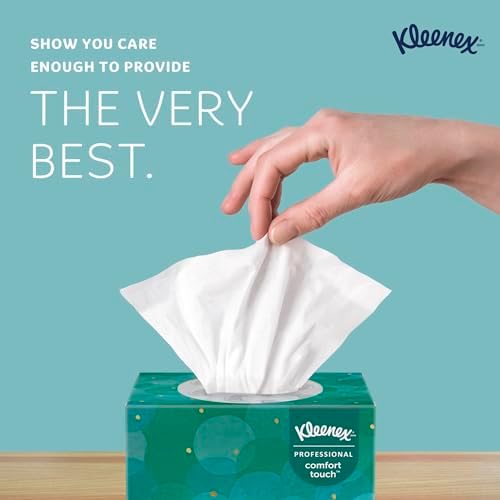 Kleenex® Profesional Pañuelos Desechables, Cubos de 90 Hojas, 6 Cajas para Negocios - imagen 7