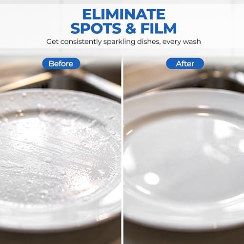Sal de Lavavajillas Aromasong 5 LB - Agente Natural para Ablandar Agua Compatible con Bosch, Miele, Whirlpool, Thermador y Más... Para Platos Más - imagen 3