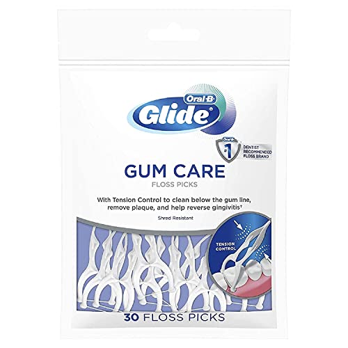 Palillos de Hilo Dental Oral-B Glide - 30 piezas, Sin Sabor (Paquete de 6) - imagen 1