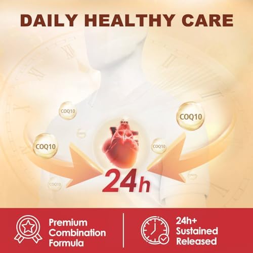 CoQ10 200mg Softgels con Vitamina E, Omega 3-6-9 y PQQ - Alta Absorción de Coenzima Q10 con Bioperine | Antioxidante Máximo | Suplemento para el - imagen 7