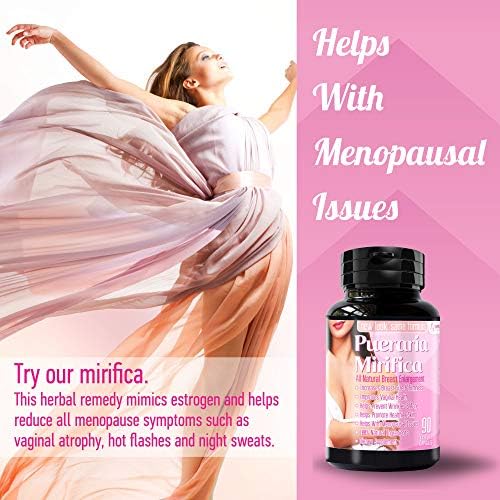 Cápsulas de Pueraria Mirifica 2000mg - Suplemento de Estrogeno y Pastillas para Aumento de Senos para Mujeres y Hombres, Mejora del Crecimiento - imagen 3