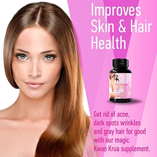 Cápsulas de Pueraria Mirifica 2000mg - Suplemento de Estrogeno y Pastillas para Aumento de Senos para Mujeres y Hombres, Mejora del Crecimiento - imagen 4