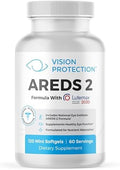 Suplemento de Vitaminas y Minerales para la Salud Ocular VISION PROTECTION AREDS 2, Fórmula del Estudio AREDS 2 con Luteína, Vitamina C y Zeaxantina, - imagen 1