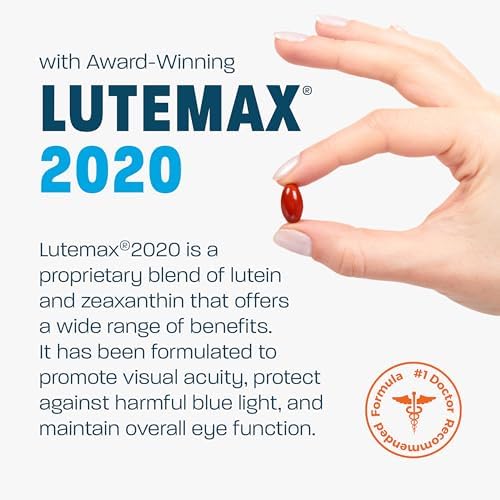 Suplemento de Vitaminas y Minerales para la Salud Ocular VISION PROTECTION AREDS 2, Fórmula del Estudio AREDS 2 con Luteína, Vitamina C y Zeaxantina, - imagen 7