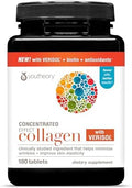 Colágeno Concentrado Youtheory con Verisol - Péptidos de Colágeno con Vitaminas C y B - Apoya Cabello, Uñas, Huesos y Articulaciones - 180 Tabletas - imagen 1