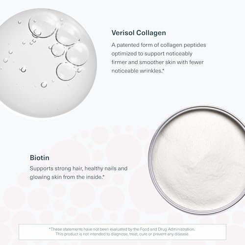 Colágeno Concentrado Youtheory con Verisol - Péptidos de Colágeno con Vitaminas C y B - Apoya Cabello, Uñas, Huesos y Articulaciones - 180 Tabletas - imagen 5