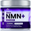 Suplemento PURE HEALTH MAX NMN con NAD+ y Resveratrol - Alternativa NMNH | Suplementos Liposomales de NAD para Hombres y Mujeres - Apoya la Energía - imagen 1