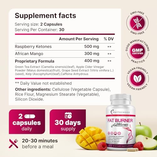 Quemador de Grasa Abdominal para Mujeres – Poderosas Pastillas para Pérdida de Peso que Atacan la Grasa Rebelde del Abdomen y Muslos – Acelerador - imagen 4