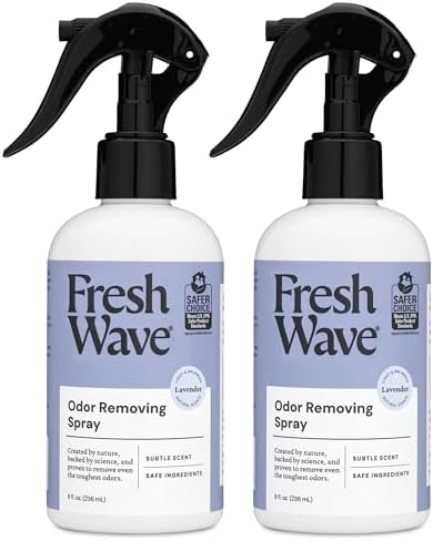 Spray Eliminador de Olores Fresh Wave con Fragancia a Lavanda, 8 oz | Paquete de 2 | Absorbe Olores para Hogar, Muebles, Telas y Basura - imagen 1