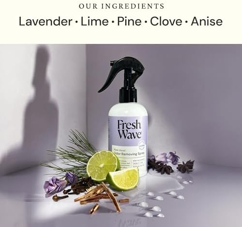 Spray Eliminador de Olores Fresh Wave con Fragancia a Lavanda, 8 oz | Paquete de 2 | Absorbe Olores para Hogar, Muebles, Telas y Basura - imagen 2