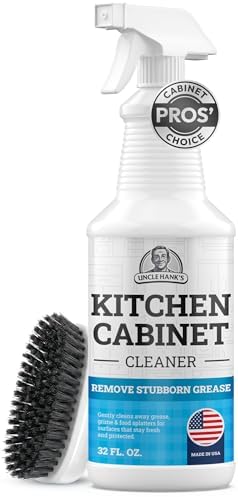 Limpiador de Gabinetes de Cocina – Desengrasante Efectivo y Suave, Sin Residuos, para Muebles de Madera y Pintados - Incluye Cepillo de Limpieza y - imagen 1