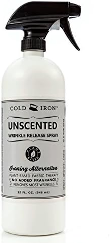 Spray Antipliegues Cold Iron para Ropa 32 fl oz. Sin Fragancia. Alternativa Ecológica para Planchar. Rápido y Fácil de Usar. Fórmula Galardonada. - imagen 1