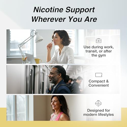 Goma de Nicotina Lucy 4mg, 30 piezas [Paquete de Muestra] - Discreta, Ideal para Llevar | Sabores: Cítrico de Baya, Mango, Menta - imagen 4