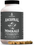 Suplementos Ancestrales Minerales y Electrolitos con Magnesio, Potasio y Sodio, 180 Cápsulas para Hidratación, Salud Inmunológica y Rendimiento - imagen 1