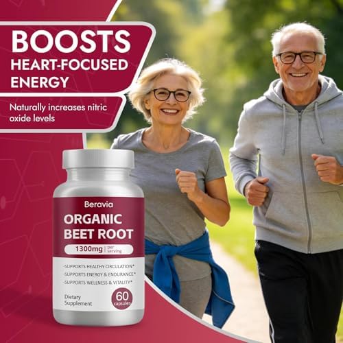 Cápsulas de Remolacha Beravia OIMTUE | Fórmula Antioxidante - Veganas, Sin OGM, Sin Gluten - 1300mg, 60 Cápsulas - imagen 5