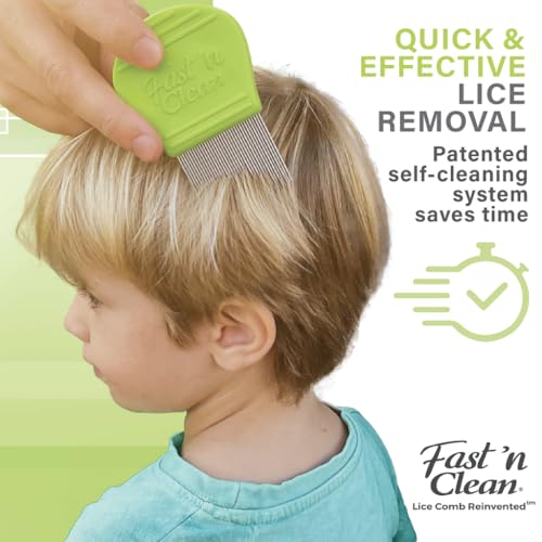 Fast 'n Clean - Peine Autolimpiante para Piojos - imagen 3