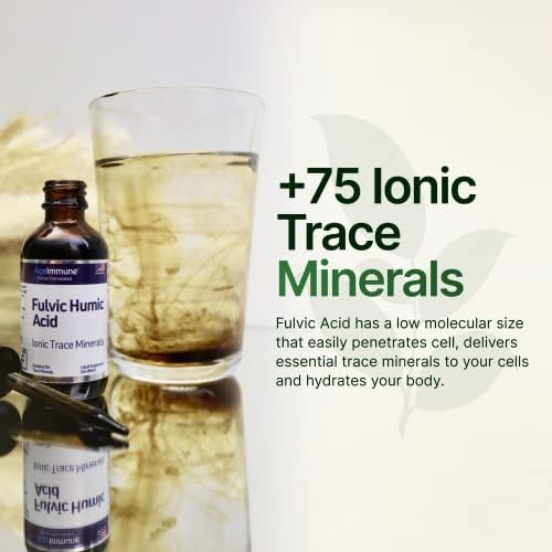Ácido Fulvico y Húmico 75 + Minerales Iónicos - Derivado de Plantas en EE. UU. - Concentrado de Minerales para Energía, Salud Digestiva e Hidratación - imagen 7