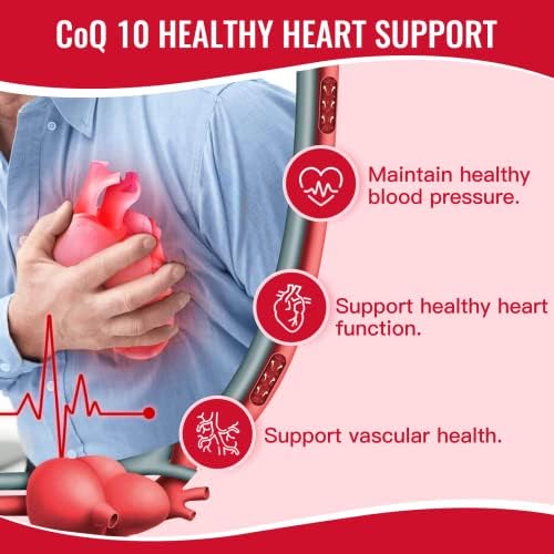 NATURE TARGET CoQ10 300mg en Softgels + PQQ con Aceite de Oliva Orgánico - Alta Absorción - Antioxidante para la Salud del Corazón y Energía, 120 - imagen 4