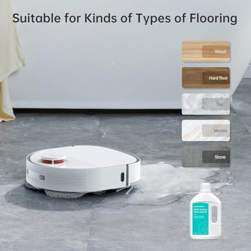 Solución de limpieza DREAME para pisos, compatible con aspiradoras y trapeadores robot Matrix, Aqua10, X y L Series (1 L) - imagen 4