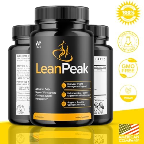 Cápsulas Lean Peak, Pastillas para Pérdida de Peso con Ingredientes Naturales, Suplemento Avanzado de Salud y Bienestar LeanPeak, Soporte Natural - imagen 2