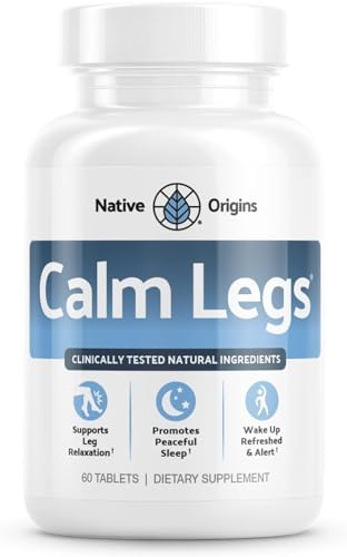 Calm Legs Natural para Picazón, Hormigueo y Piernas Agitadas con Hierro, Magnesio y Raíz de Valeriana (60 Tabletas) - imagen 1