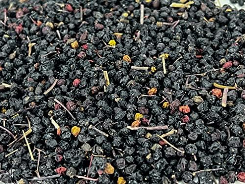 Elderberries U.S. Wellness Naturals – 1lb (Cosecha Silvestre Real) | 100% Orgánico Certificado USDA | Saúco Negro Seco a Granel para Jarabe, Gomas, - imagen 3