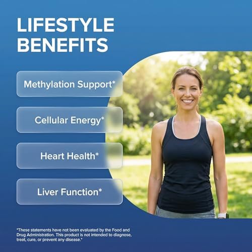 Suplementos Clean Nutra TMG 1000mg | Multivitamínico Metilado para Hombres y Mujeres | Taurina, B6, B12, D3, K2, Trimetilglicina, Magnesio, - imagen 2