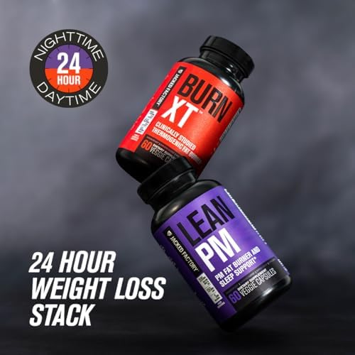Jacked Factory Lean PM Quema Grasa Nocturna, Suplemento para Dormir y Supresor de Apetito - 60 Pastillas Veganas Sin Estimulantes - imagen 7