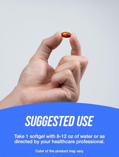 BulkSupplements.com CoQ10 200mg Softgels - Suplemento de Coenzima Q10 para la Salud del Corazón, Libre de Gluten, 120 Cápsulas - imagen 4