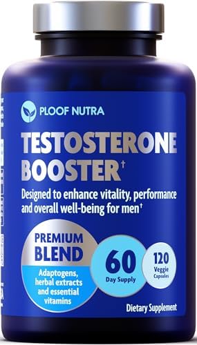 Suplemento Aumentador de Testosterona para Hombres - Mejora Masculina Test Boost - Ashwagandha, Tongkat Ali, Rhodiola, Tribulus, Vitamina D3, B6, B12 - imagen 1