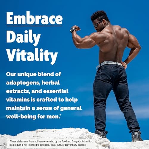 Suplemento Aumentador de Testosterona para Hombres - Mejora Masculina Test Boost - Ashwagandha, Tongkat Ali, Rhodiola, Tribulus, Vitamina D3, B6, B12 - imagen 3