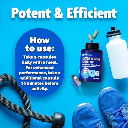 Suplemento Aumentador de Testosterona para Hombres - Mejora Masculina Test Boost - Ashwagandha, Tongkat Ali, Rhodiola, Tribulus, Vitamina D3, B6, B12 - imagen 6