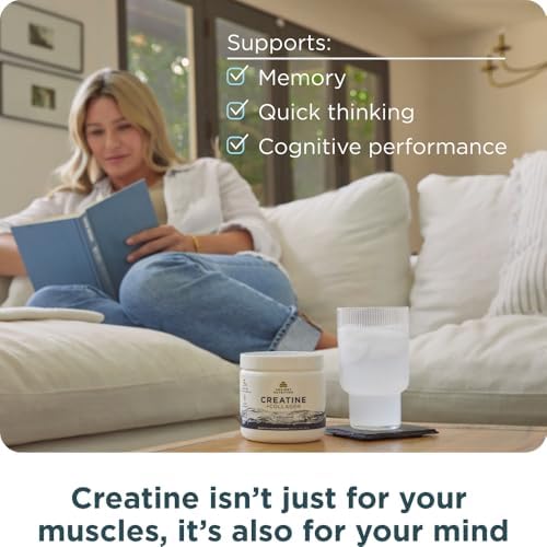 Ancient Nutrition Creatina + Colágeno – Fortalece Músculos, Aumenta Masa Muscular, Confort Articular y Soporte Cognitivo – 5g de Creatina - imagen 2