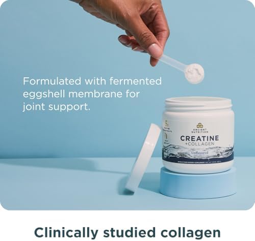 Ancient Nutrition Creatina + Colágeno – Fortalece Músculos, Aumenta Masa Muscular, Confort Articular y Soporte Cognitivo – 5g de Creatina - imagen 5