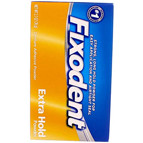 Polvo Adhesivo para Dentaduras Fixodent Extra Firme 2.70 oz (Paquete de 3) - imagen 3