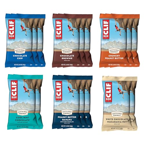 CLIF BAR - Paquete Variado - 6 Sabores - Hecho con Avena Orgánica - Barras Energéticas - No GMO - Barras de Proteína a Base de Plantas (16 Piezas) - imagen 4