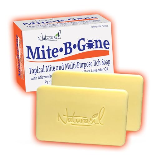 Jabón Mite-B-Gone para Alivio - Tratamiento Rápido Anti-Picazón con Azufre para Mitos Humanos, Picaduras de Insectos y Mosquitos | Seguro para Niños - imagen 1