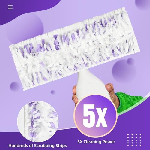 Paquete de 24 Almohadillas Desechables para Mopas Power Mop™ - Reemplazos Multi-Superficie para Limpieza de Pisos - imagen 3
