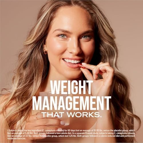 Hydroxycut +Mujeres - Fórmula Termogénica de Soporte - Energía y Metabolismo - C. Canephora Robusta, Colágeno, Biotina, Hierro y Folato - Cápsulas - imagen 3
