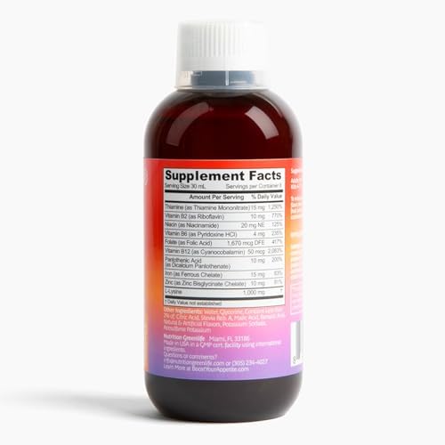 Suplemento Estimulante para Aumento de Peso Appetite Booster para Adultos y Niños de 4+ Años, Fortificado con Vitaminas y Aminoácidos - imagen 4
