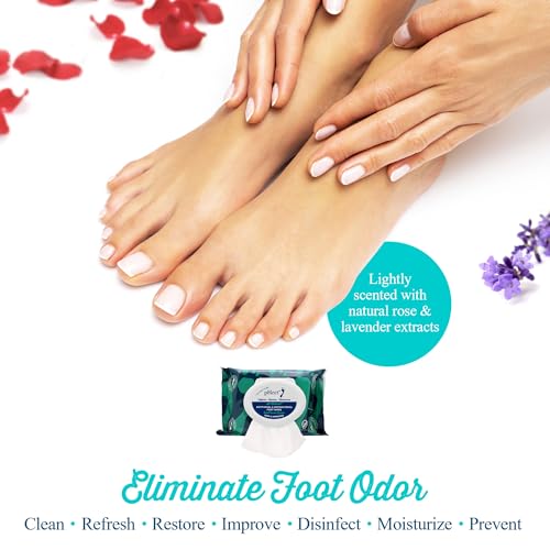 Toallitas para Pies pHeet® - Fórmula Natural Antifúngica y Antibacteriana, Limpia, Hidrata y Previene Hongos en los Pies, 72 piezas - imagen 7