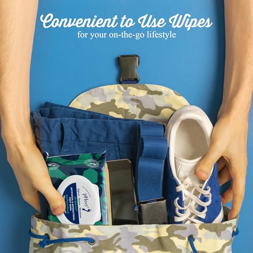 Toallitas para Pies pHeet® - Fórmula Natural Antifúngica y Antibacteriana, Limpia, Hidrata y Previene Hongos en los Pies, 72 piezas - imagen 8