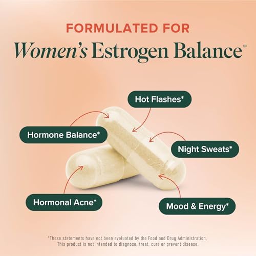 Suplemento DIM para Mujeres 250 mg | Equilibrio de Estrógenos y Hormonas | Apoyo para Menopausia, Sofocos y Sudores Nocturnos | 60 Cápsulas - imagen 2