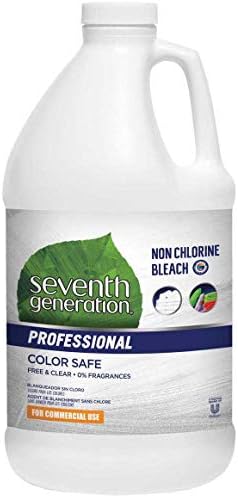 Blanqueador Profesional Sin Cloro Seventh Generation, Libre de Fragancia, Seguro para Colores, 64 Onzas Líquidas - 1 Unidad - imagen 1