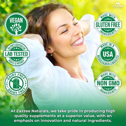 Zazzee Extracto de Saúco Negro Orgánico USDA 10:1, 120 Cápsulas Veganas, 2 Meses de Suministro, Antioxidante y Apoyo Inmunológico, Hecho en EE. UU. - imagen 7