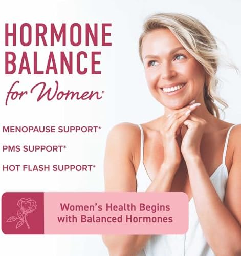 Gotas Líquidas para el Equilibrio Hormonal | Con Cohosh Negro, Ortiga, Hoja de Frambuesa Roja, Vitex y Más | Alivio para Menopausia, Sofocos y PMS | - imagen 2